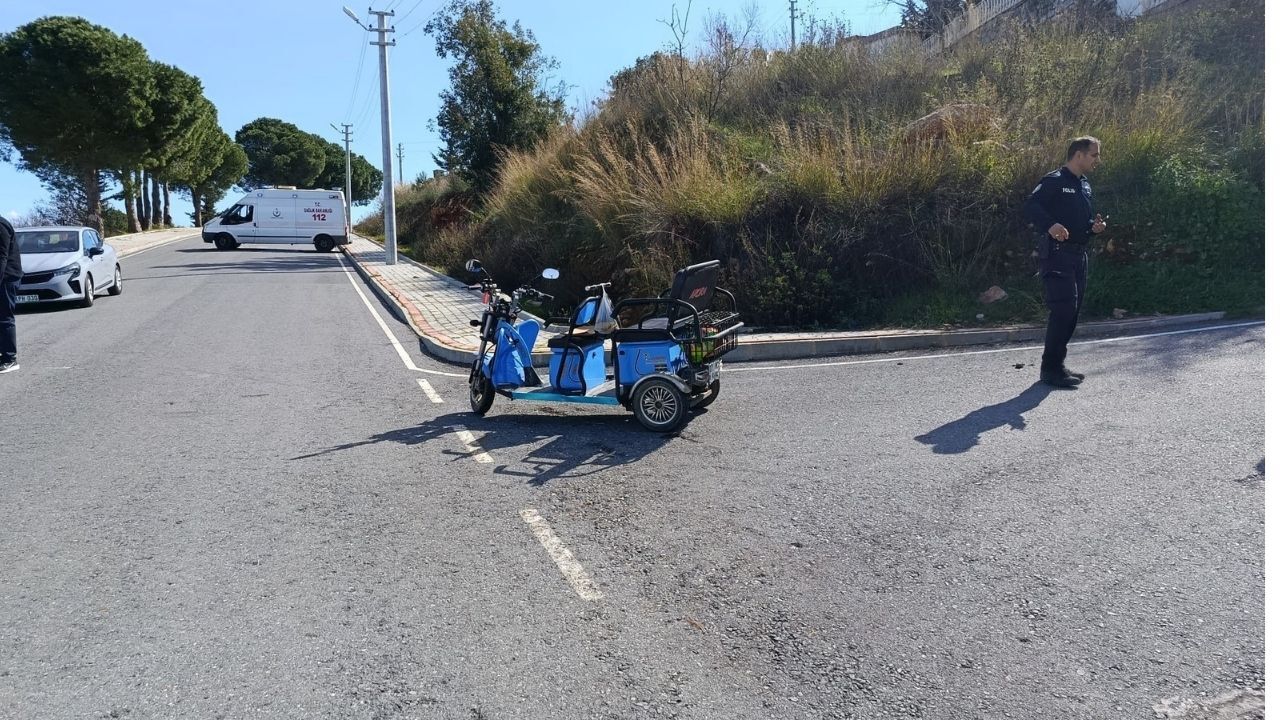 Gazipaşa Elektirikli Bisiklet Kazası