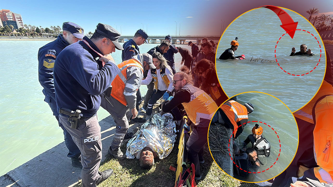 Belediye Işçisi Boğaçayına Atladı