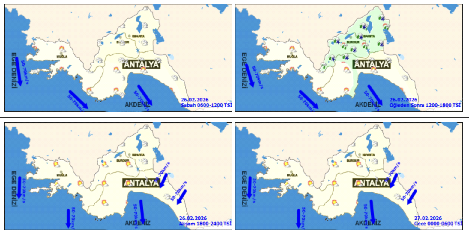 Hava Durumu 26 Şubat