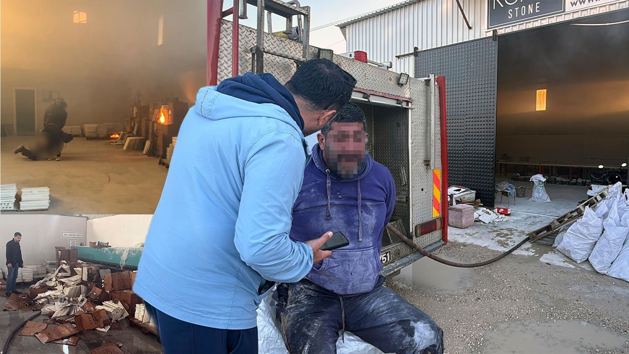 Antalya'da şok olay: İş yerini tiner döküp ateşe verdi!