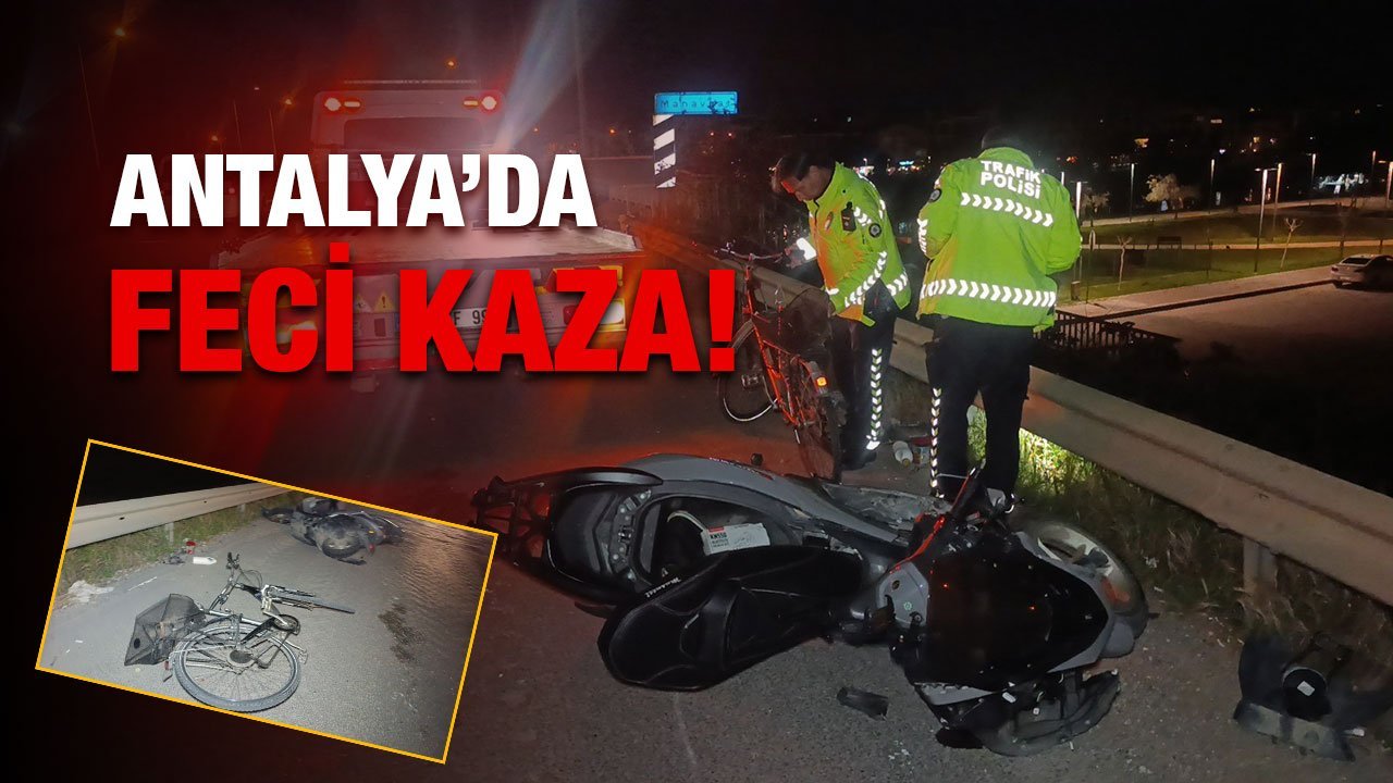 Antalya'da alkollü sürücü dehşeti: 2 kişi ağır yaralandı!