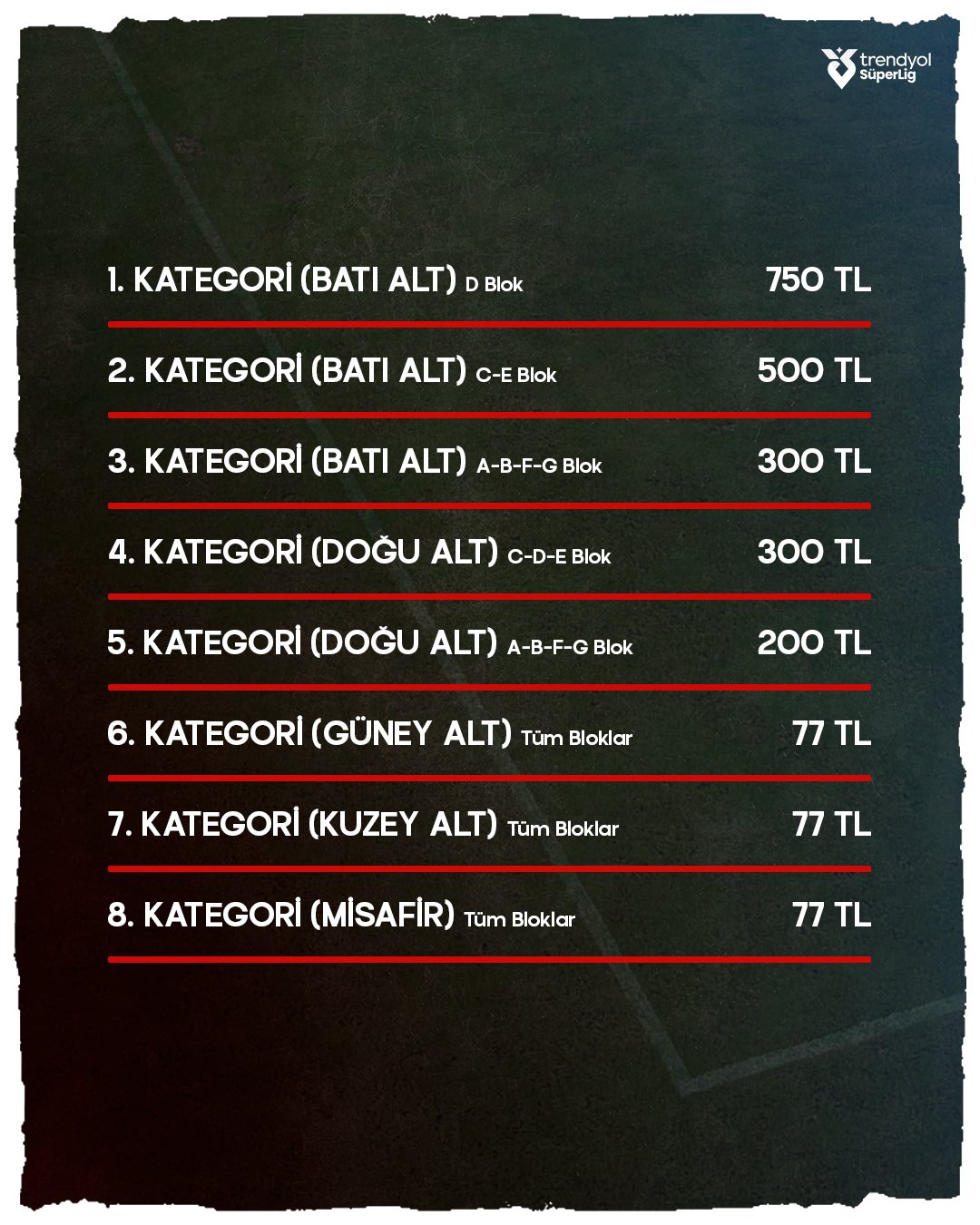 Antalyaspor Bilet Fiyatları