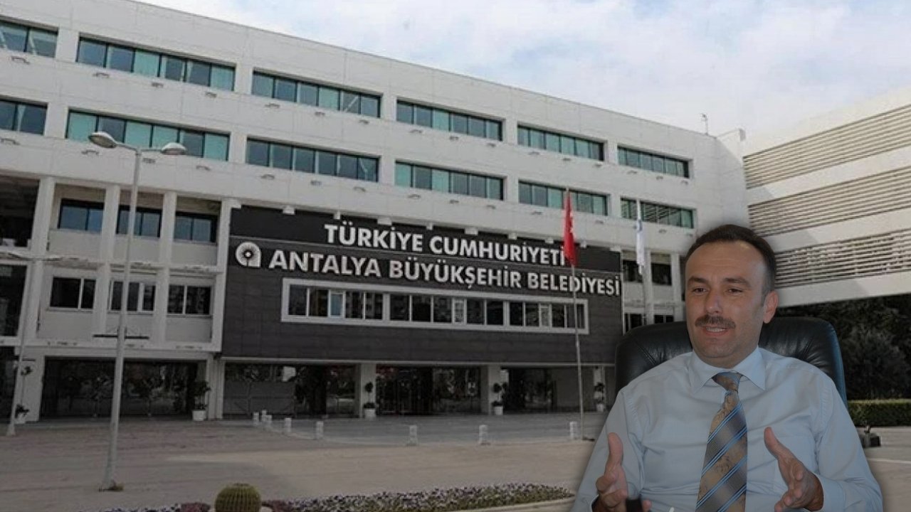 Antalya Büyükşehir Belediyesi Başdanışmanı Cem Oğuz gözaltında!
