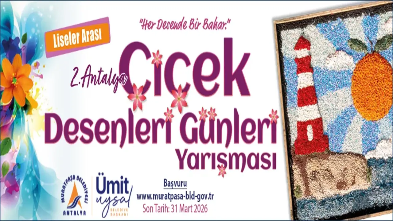 2. Antalya Çiçek Desenleri Günleri Yarışması