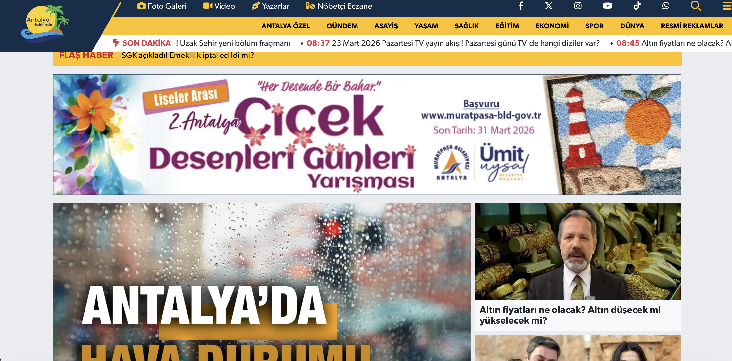 Muratpaşa Çiçek Desenleri Günleri-1