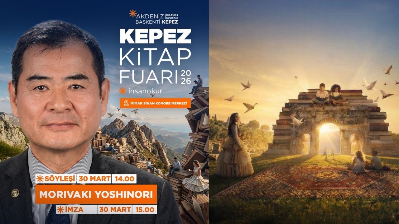 Japon deprem uzmanı Kepez Kitap Fuarı’nda