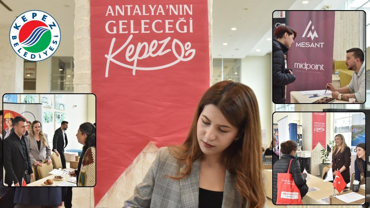 Kepez'de turizm firmaları ile iş arayanlar bir araya geldi