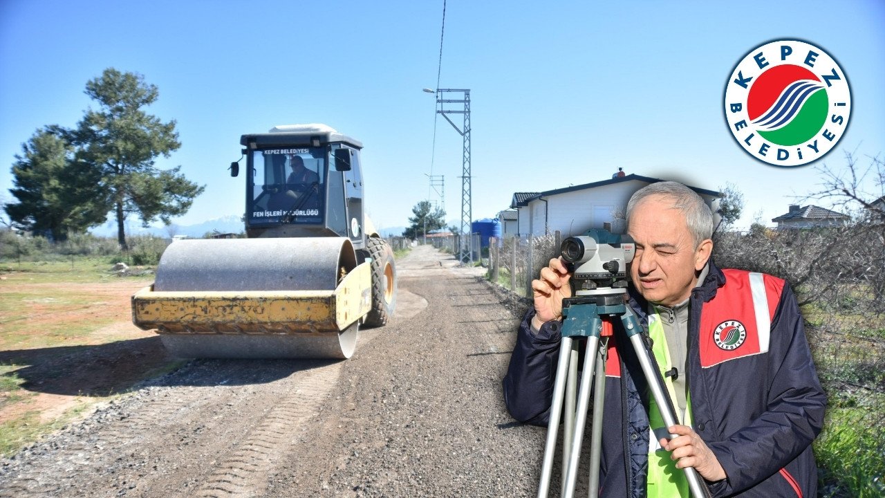 Kepez’den yol iyileştirme çalışması