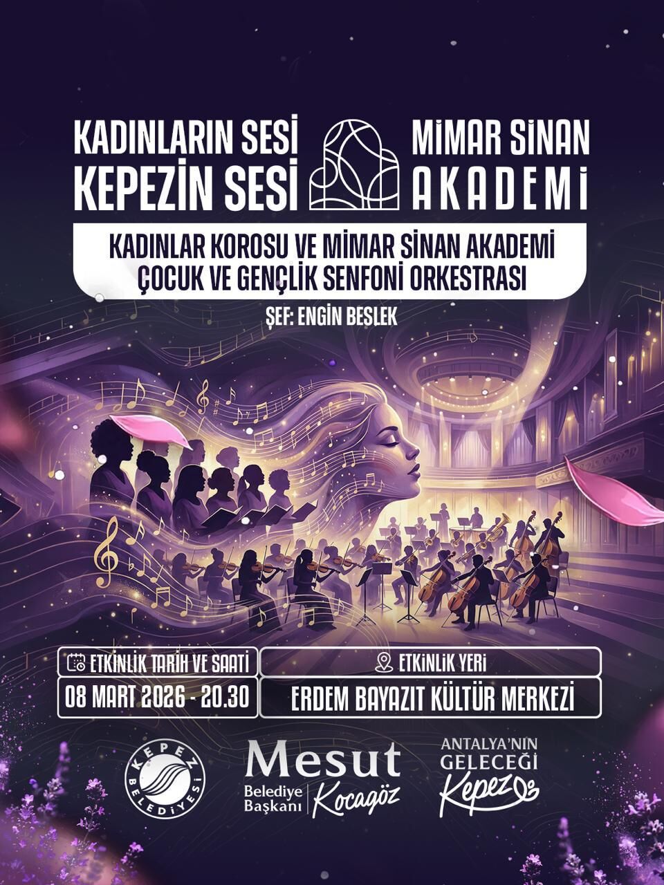 Kepez Belediyesinden 8 Marta Ozel Anlamli Konser 2