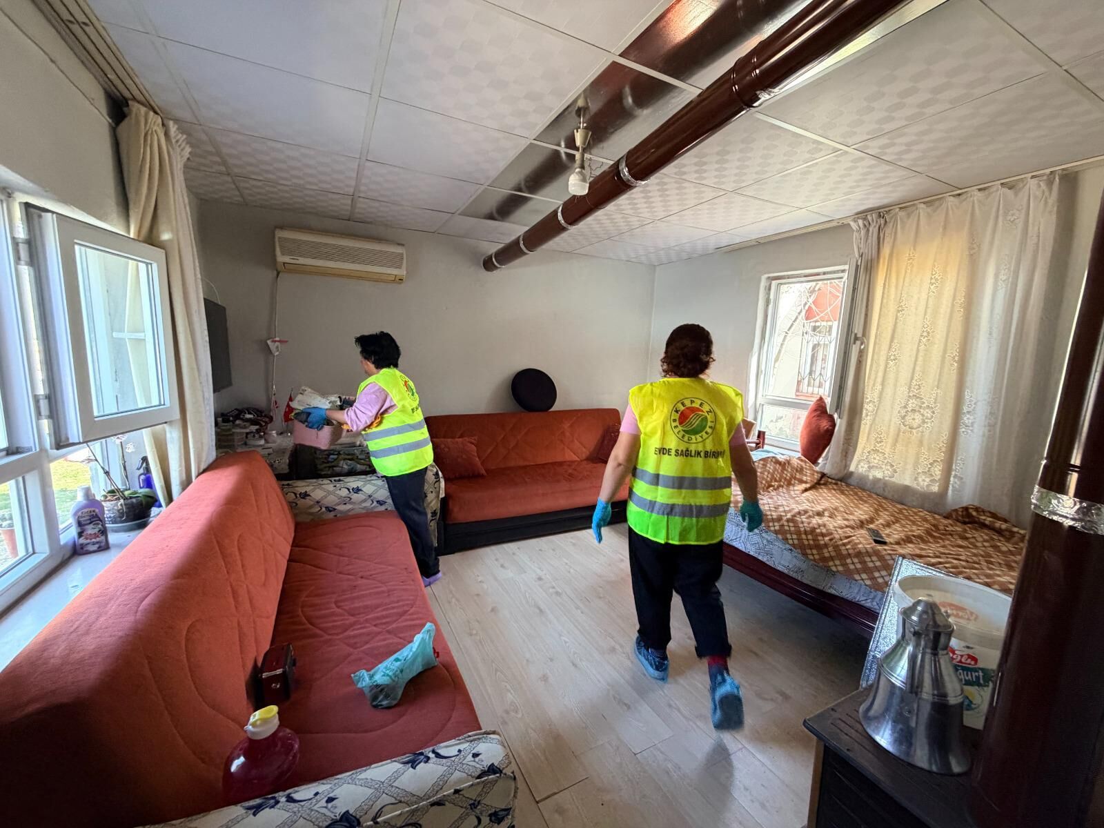 Kepezden Sehit Ve Gazi Evlerinde Bayram Temizligi 2