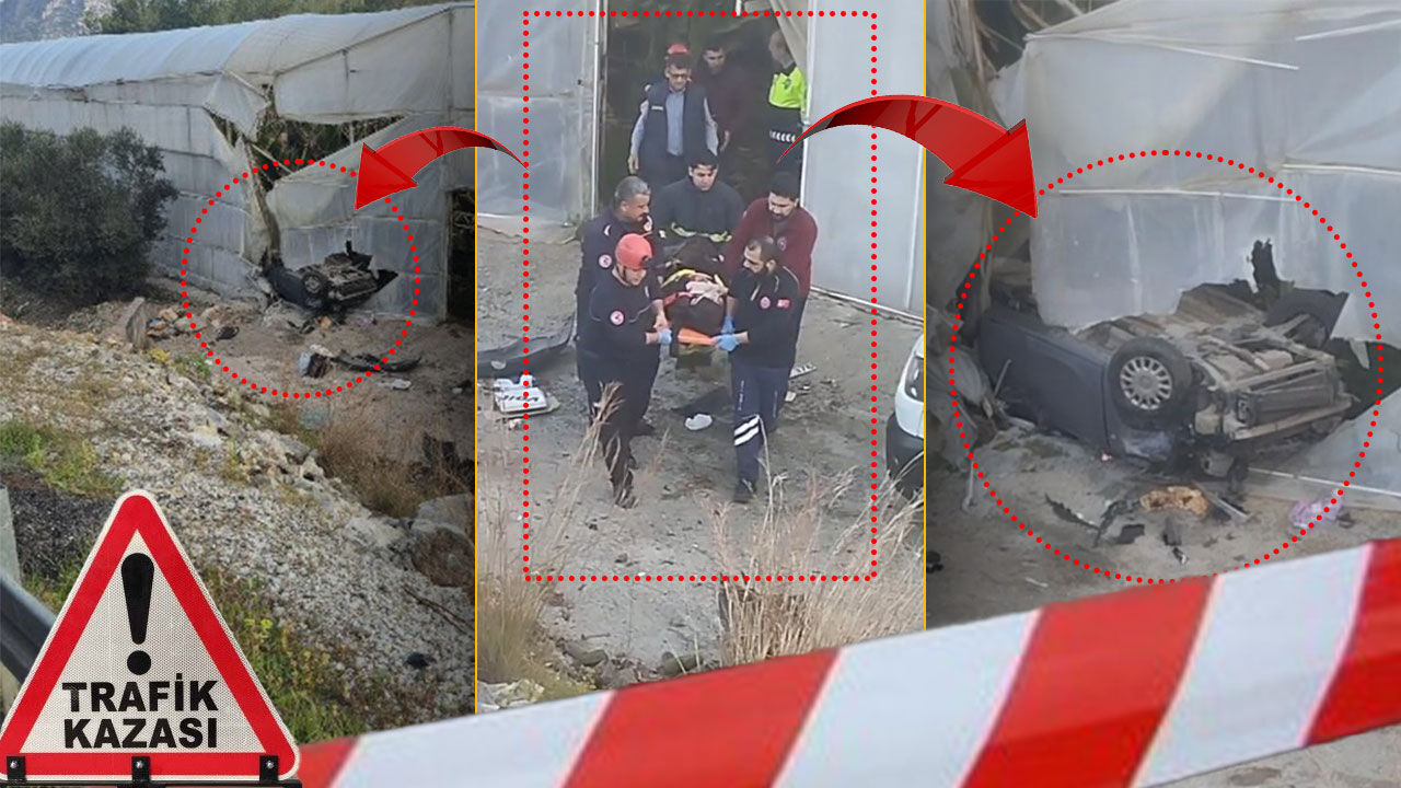 Antalya'da muz serasında feci kaza: 1 ölü, 1 ağır yaralı