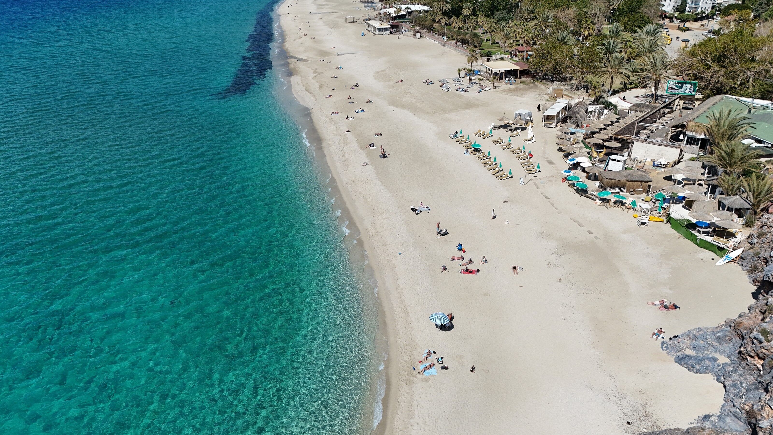 Alanya'da Bahar Güneşi Sahilleri Isıttı!