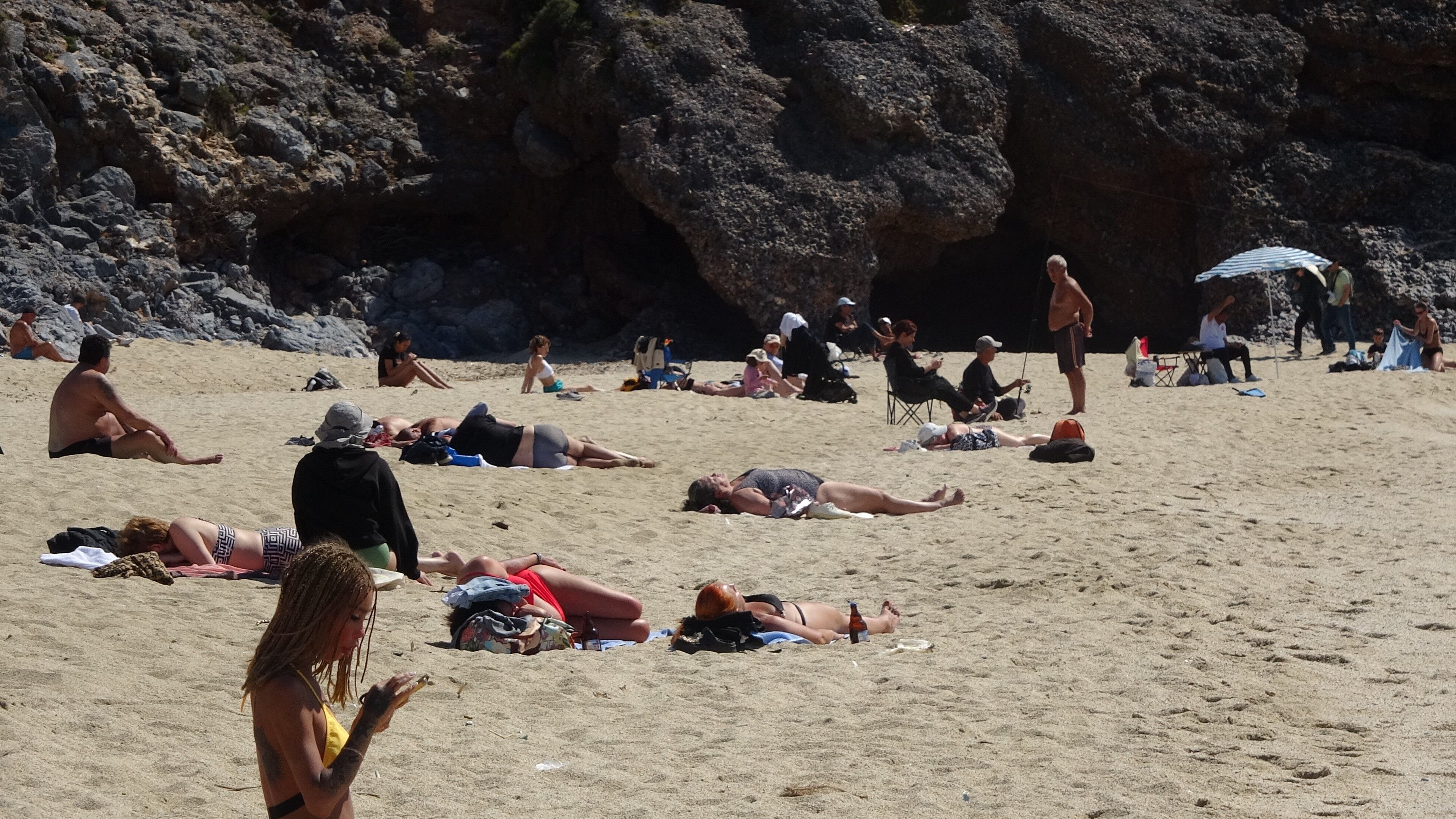 Alanya'da Bahar Güneşi Sahilleri Isıttı!2