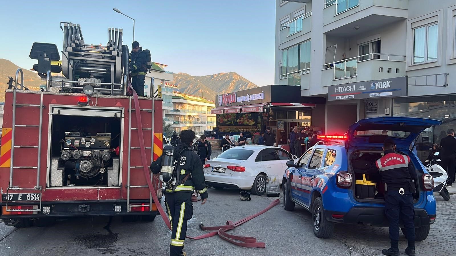 Antalya Apartman Dairesi Yangin2