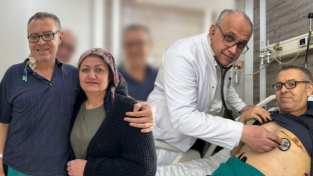 Antalya'da bir ilk: Kalbinde bu yöntemle üç damar değişimi yapıldı