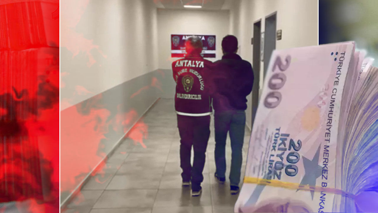 Antalya’da milyonluk vurgun: Patronunu dolandıran çalışan tutuklandı