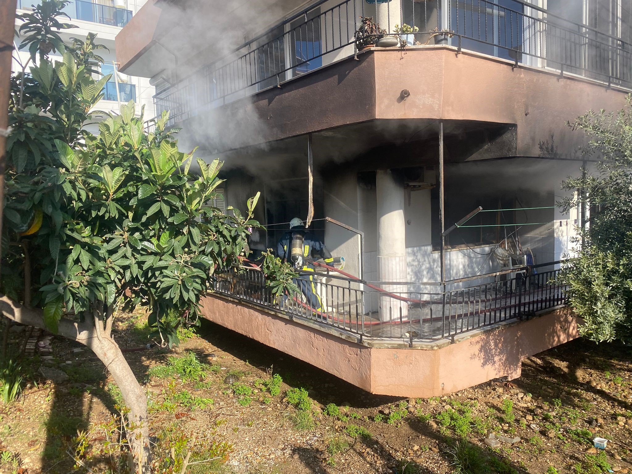 Antalya Serik Yangin11