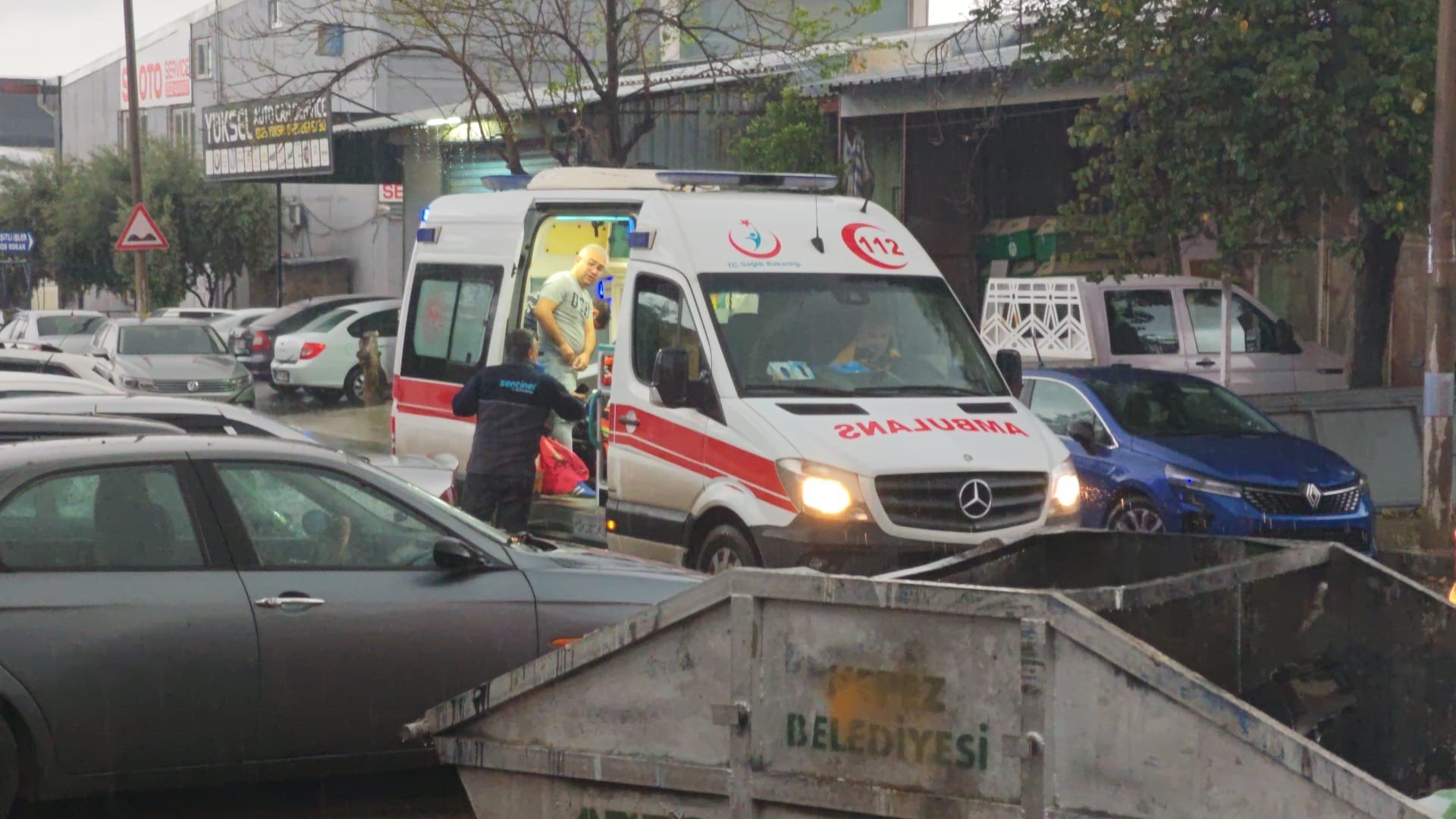 Antalya'da Atölyede Çıkan Yangın Kontrol Altına Alındı3