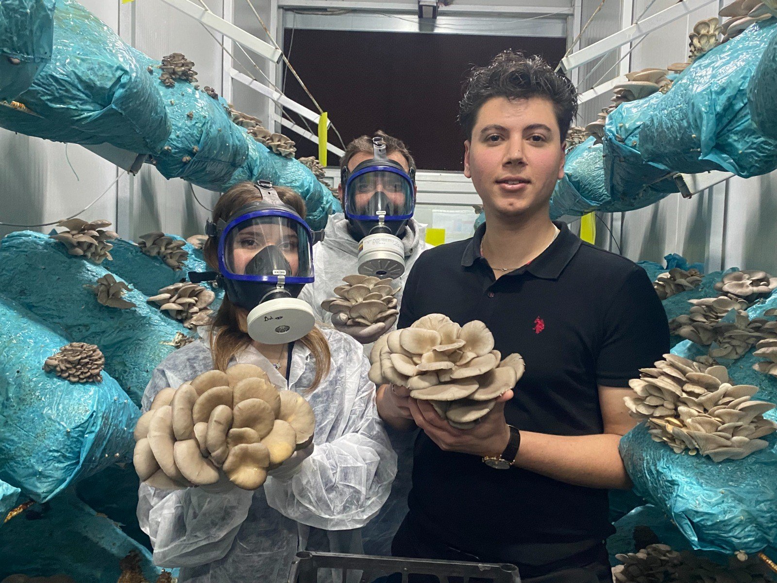 Antalya'da Mantar Yetiştiriciliğini Dev Tesise Çevirdi