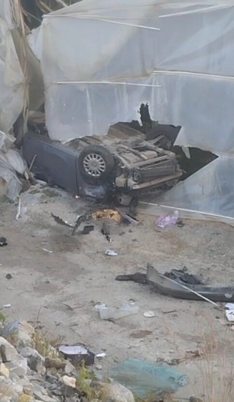 Antalyada Otomobil Devrildi 1 Olu6