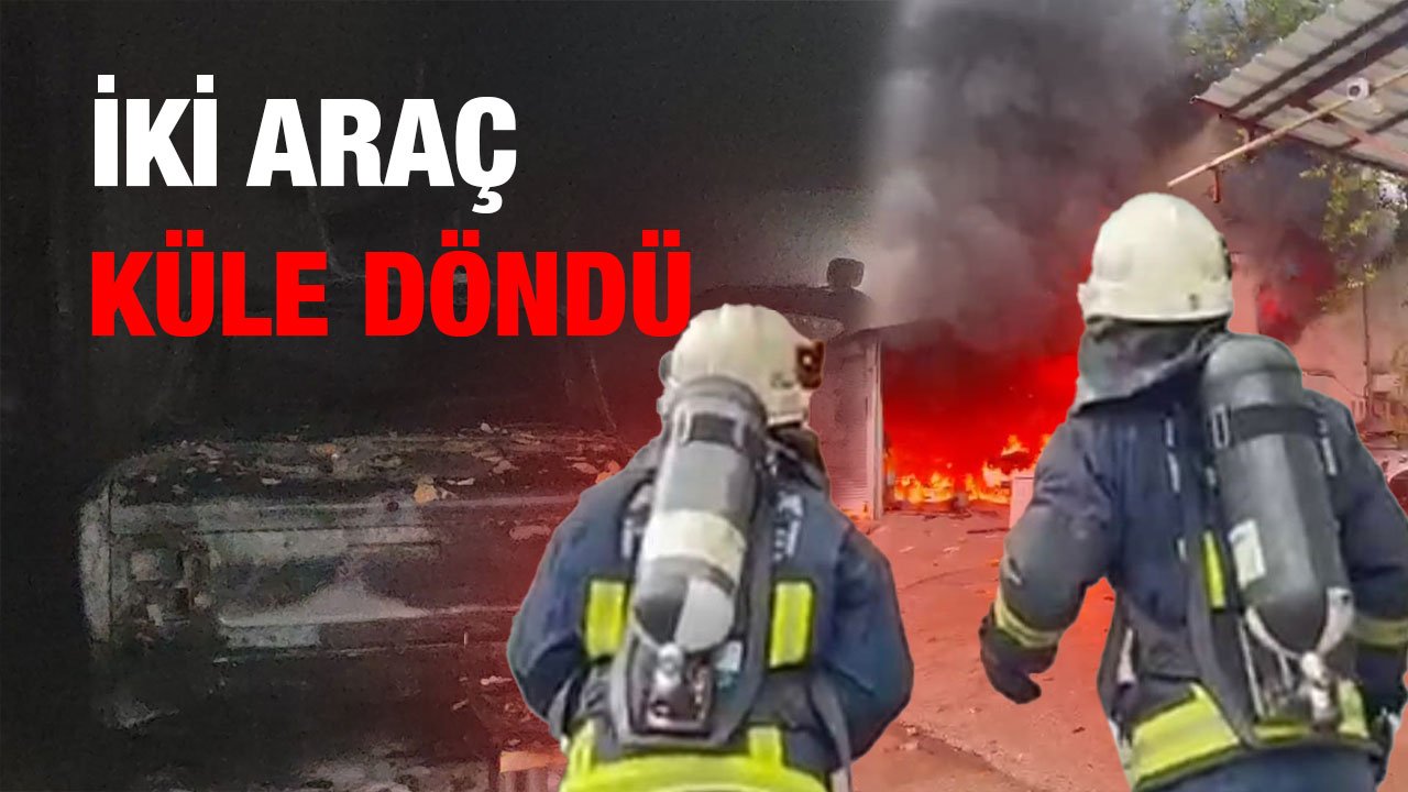 Antalya'da atölyede çıkan yangın kontrol altına alındı!
