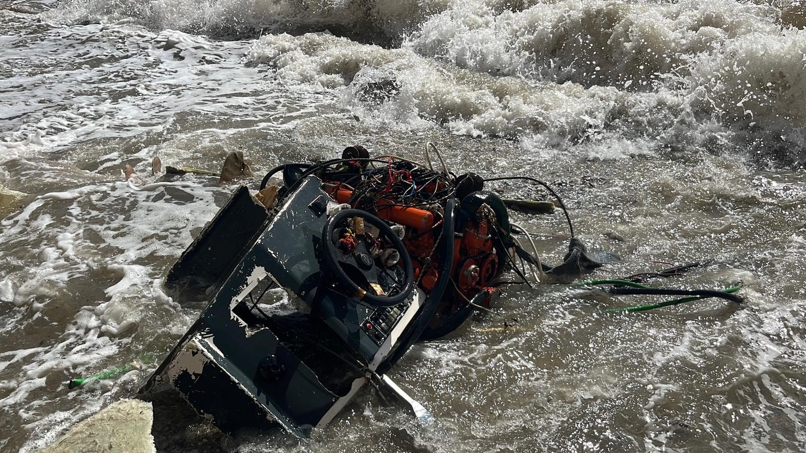 Balikci Teknesi Alabora Oldu Antalya Alanya1