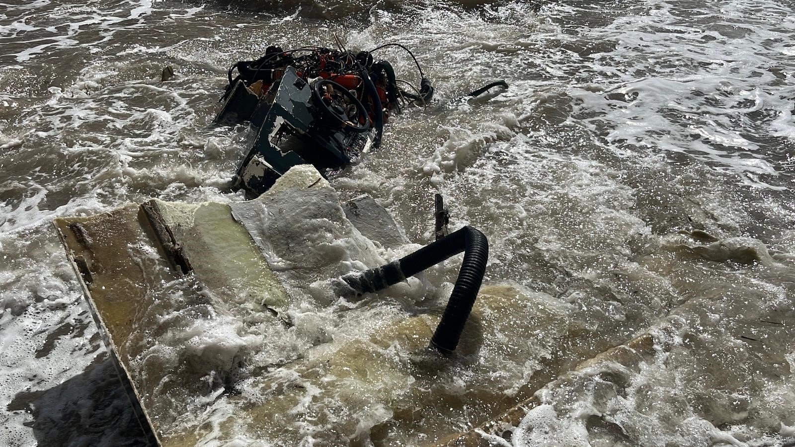 Balikci Teknesi Alabora Oldu Antalya Alanya4