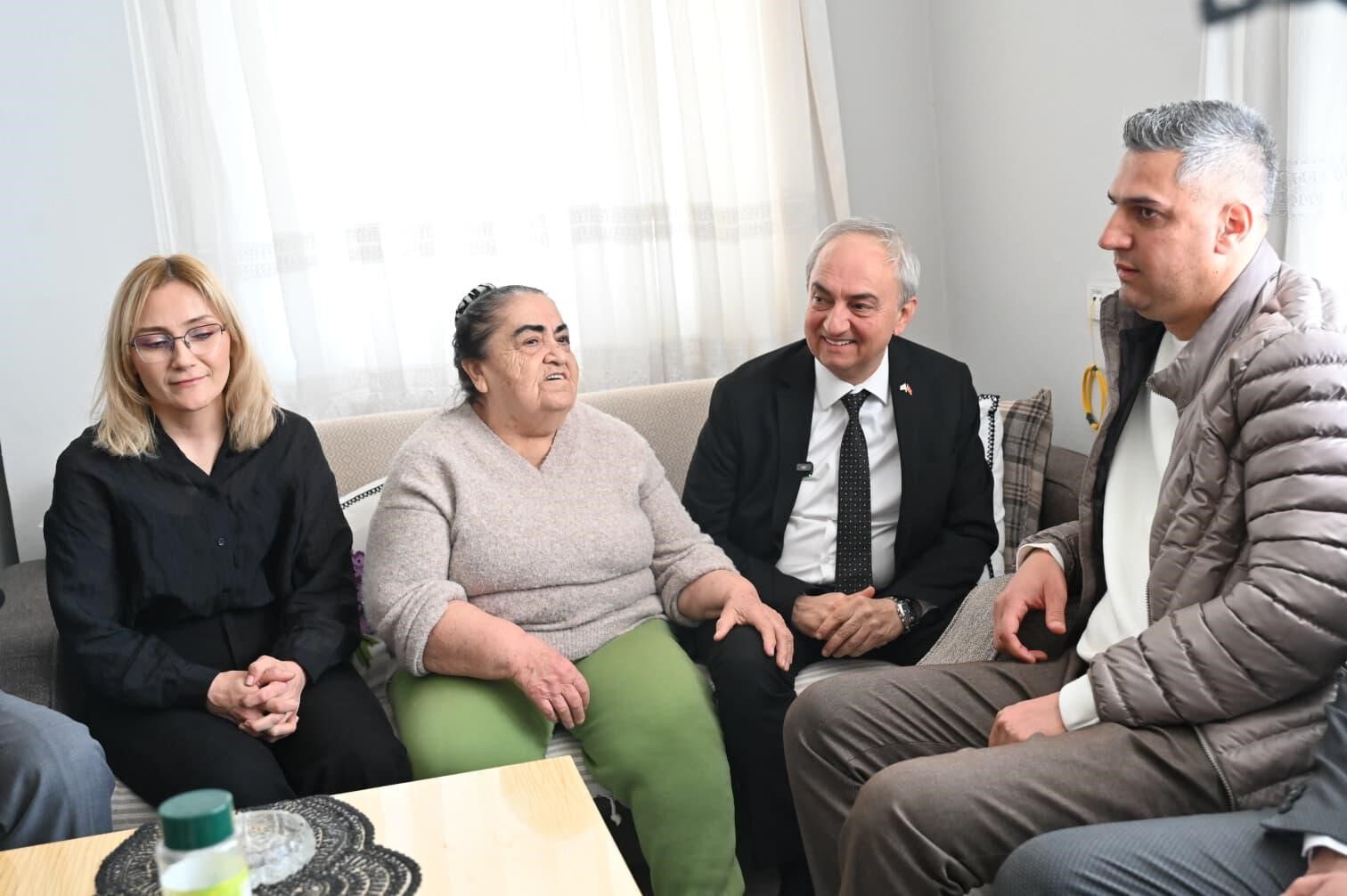 Başkan Kocagöz Sehit Ailesi Ziyaret2