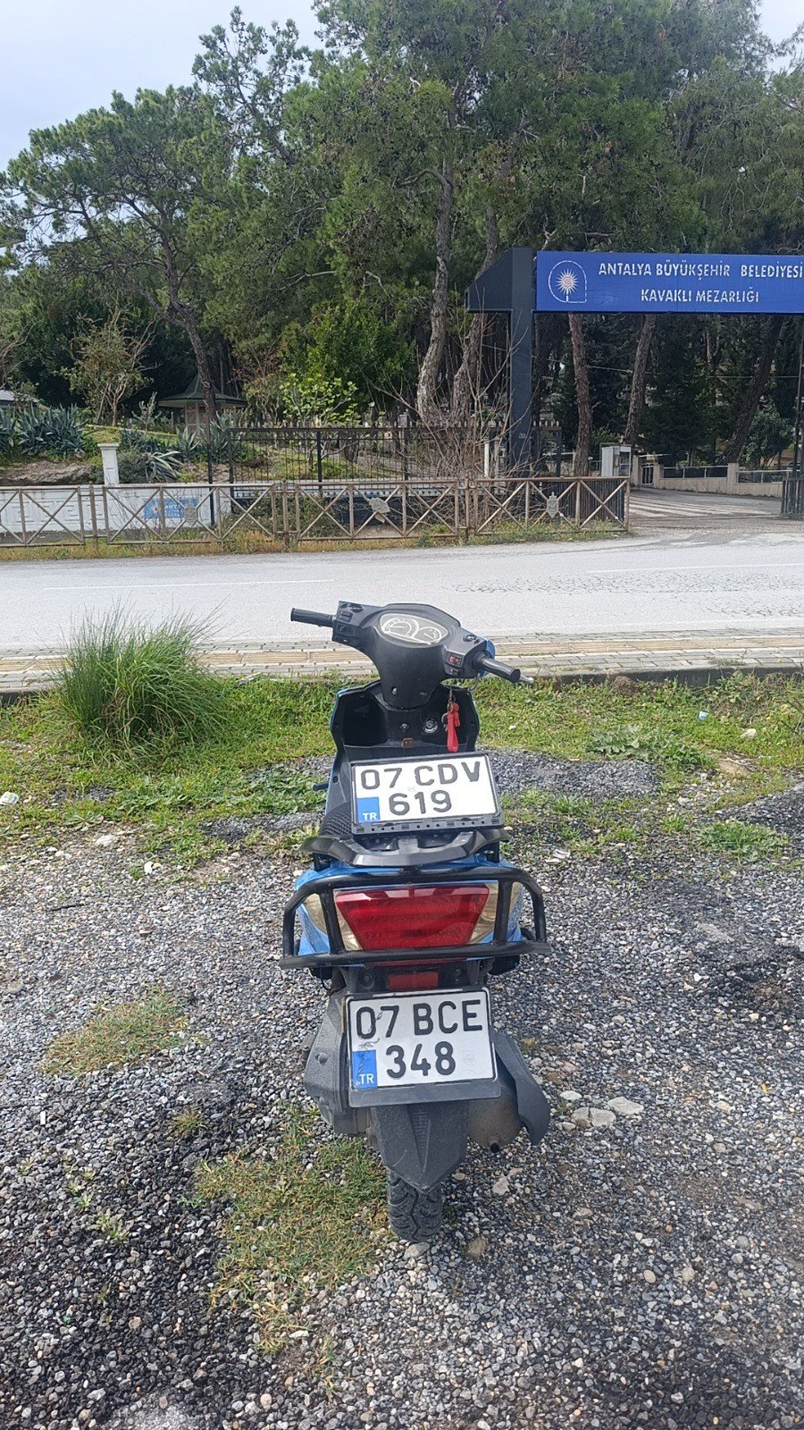 Ceza Almamak Icin Plakayi Kapatti Manavgat3