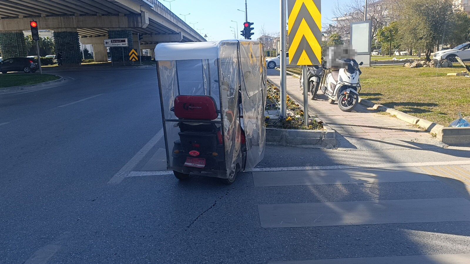 Elektrikli Bisiklet Kazasi