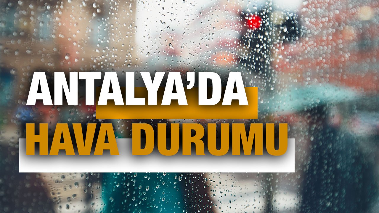 Antalya günlük hava durumu - 23.03.2026
