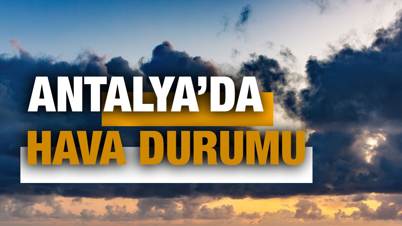 Antalya günlük hava durumu - 30.03.2026