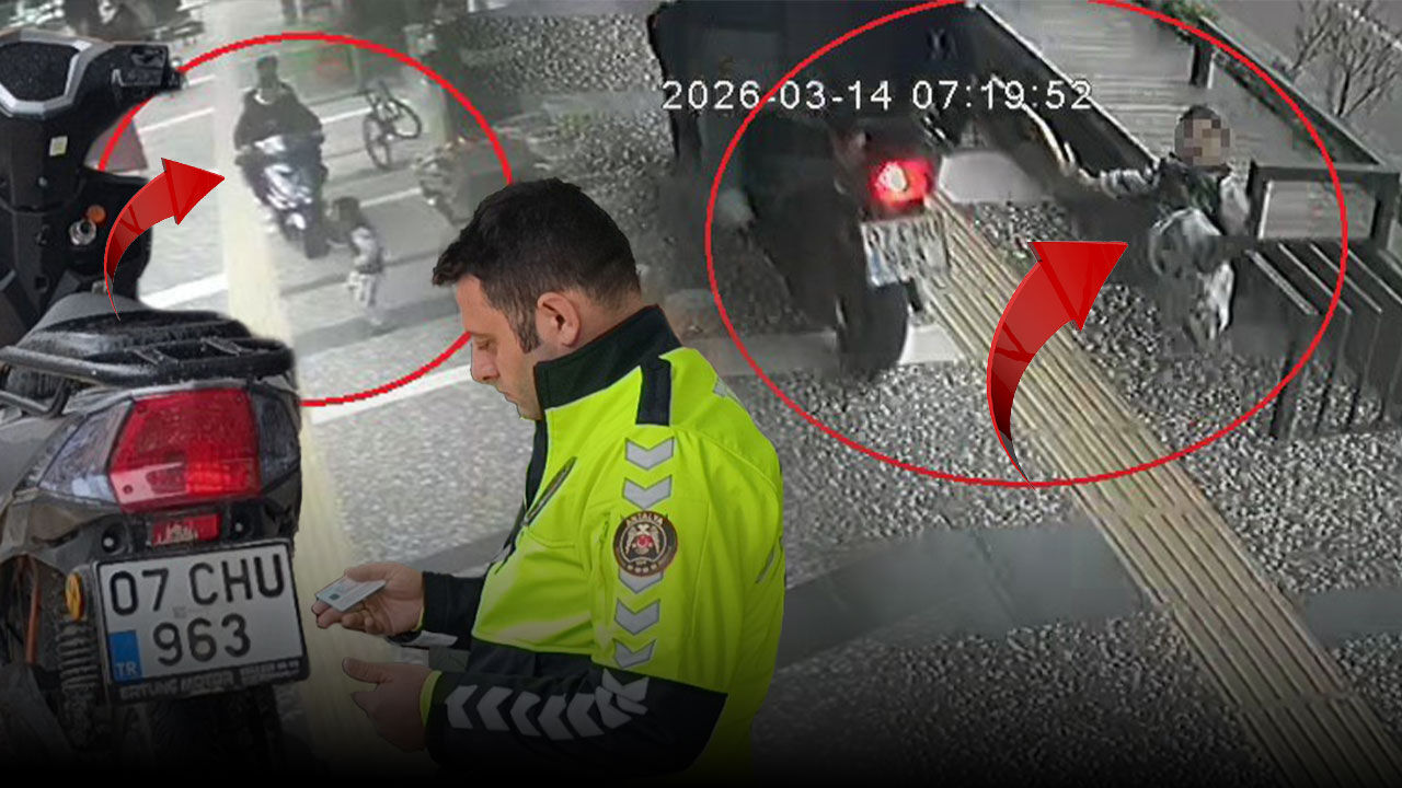 Antalya'da 5 yaşındaki çocuk ölümden döndü! Dehşet anı kamerada!