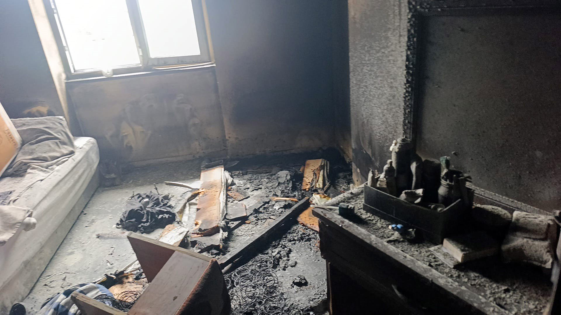 Manavgat Otel Lojmaninda Yangin2