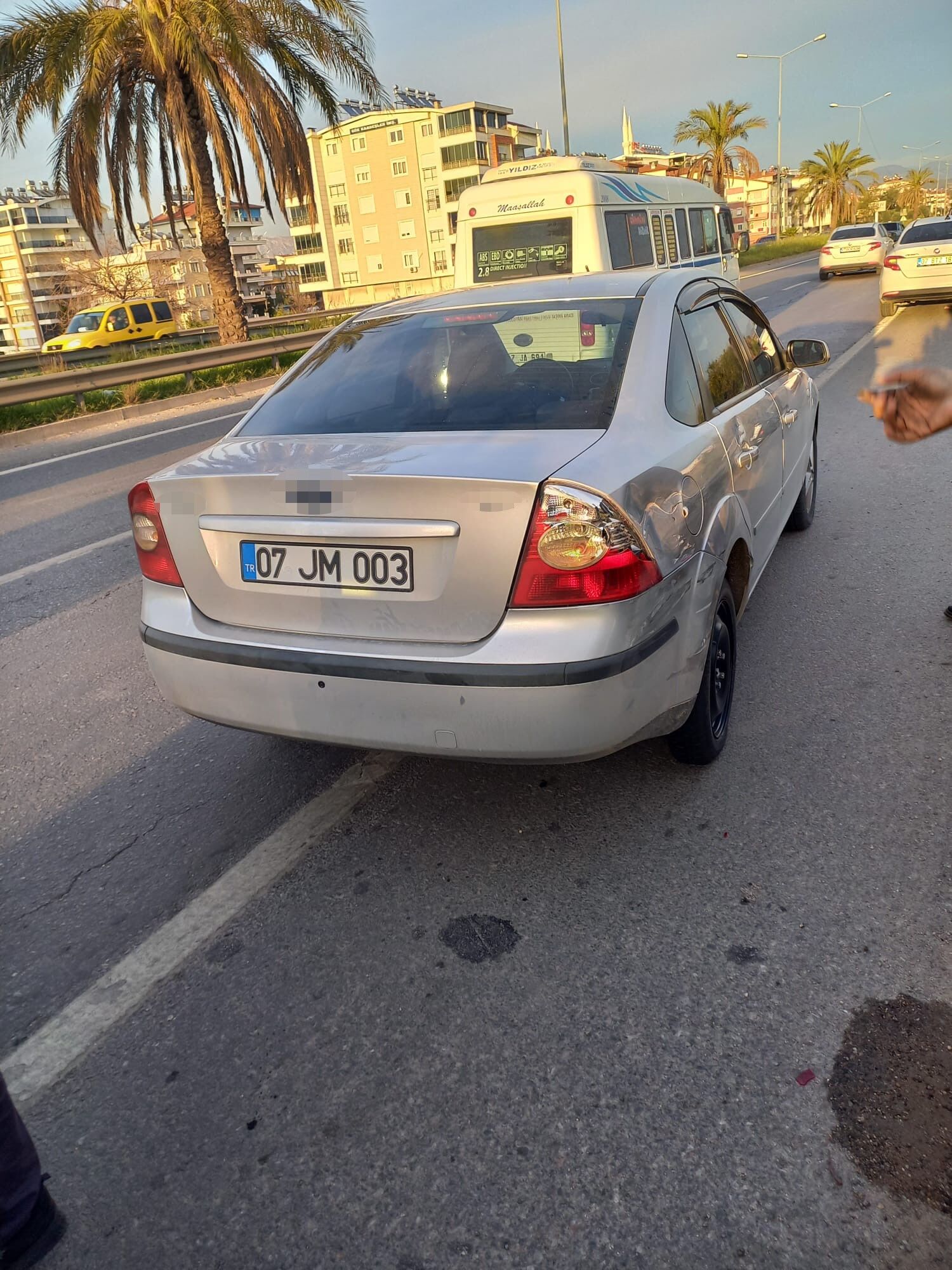 Manavgat Zincirleme Kaza1