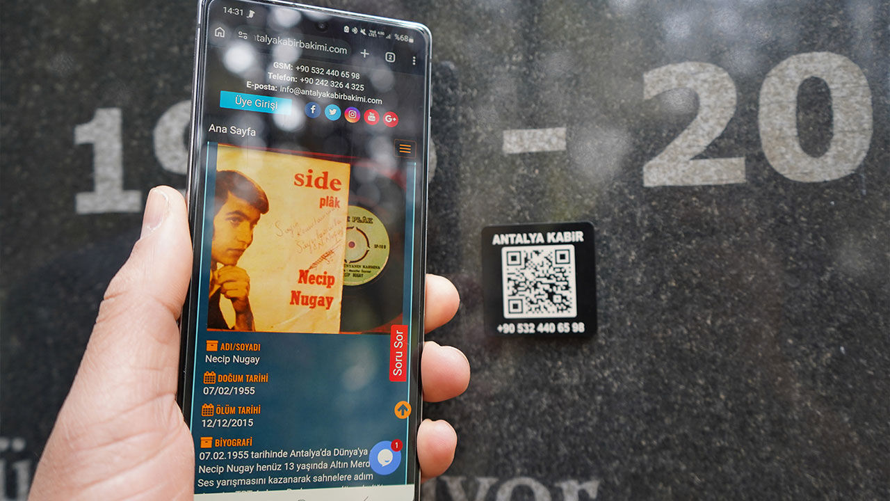 Mezarliklara Goruntulu Ziyaret Antalya2