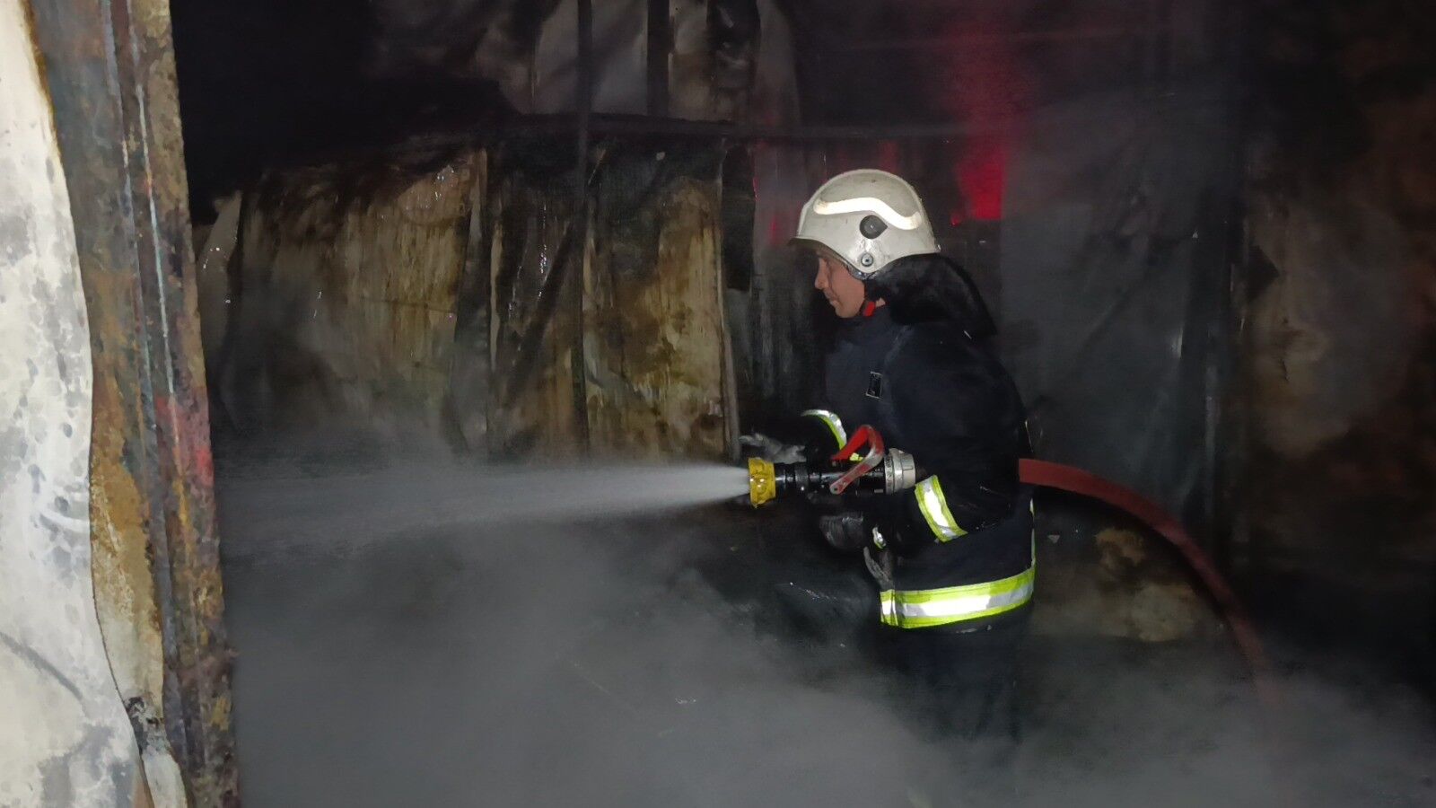 Muz Paketleme Tesisi Yangın5