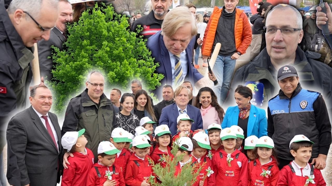Antalya’da Orman Haftası’nda binlerce fidan toprakla buluştu