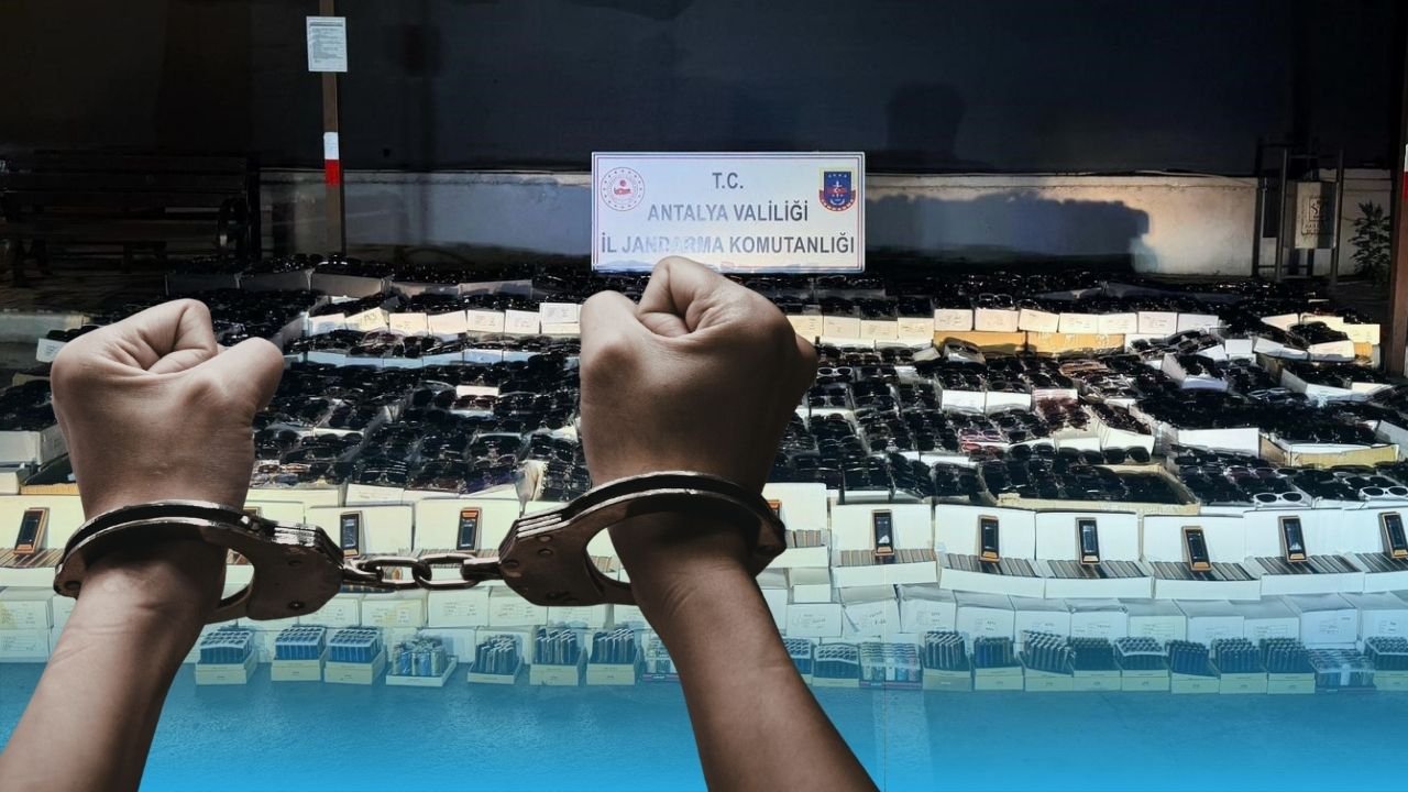 Antalya'da dev kaçakçılık operasyonu: 25,5 milyonluk vurgun!