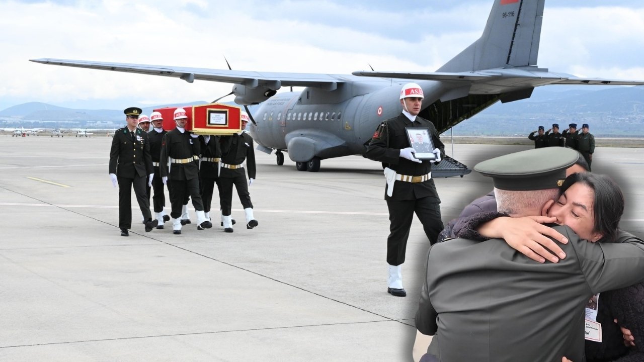 Katar şehidi memleketi Isparta’da karşılandı!