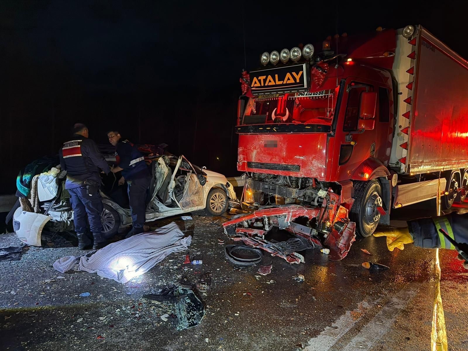 feci kaza antalya yolu