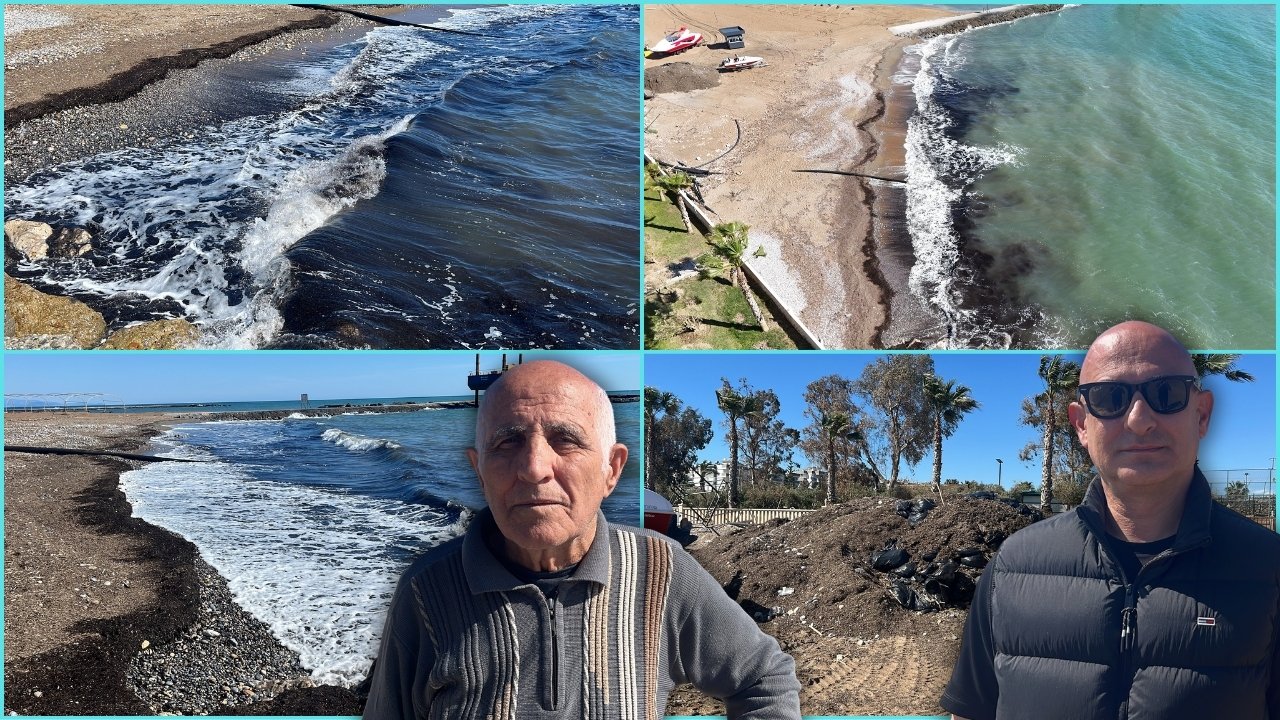 Antalya'da sahildeki siyah tabakanın nedeni ortaya çıktı!