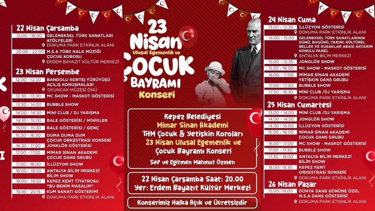 Kepez 23 Nisan