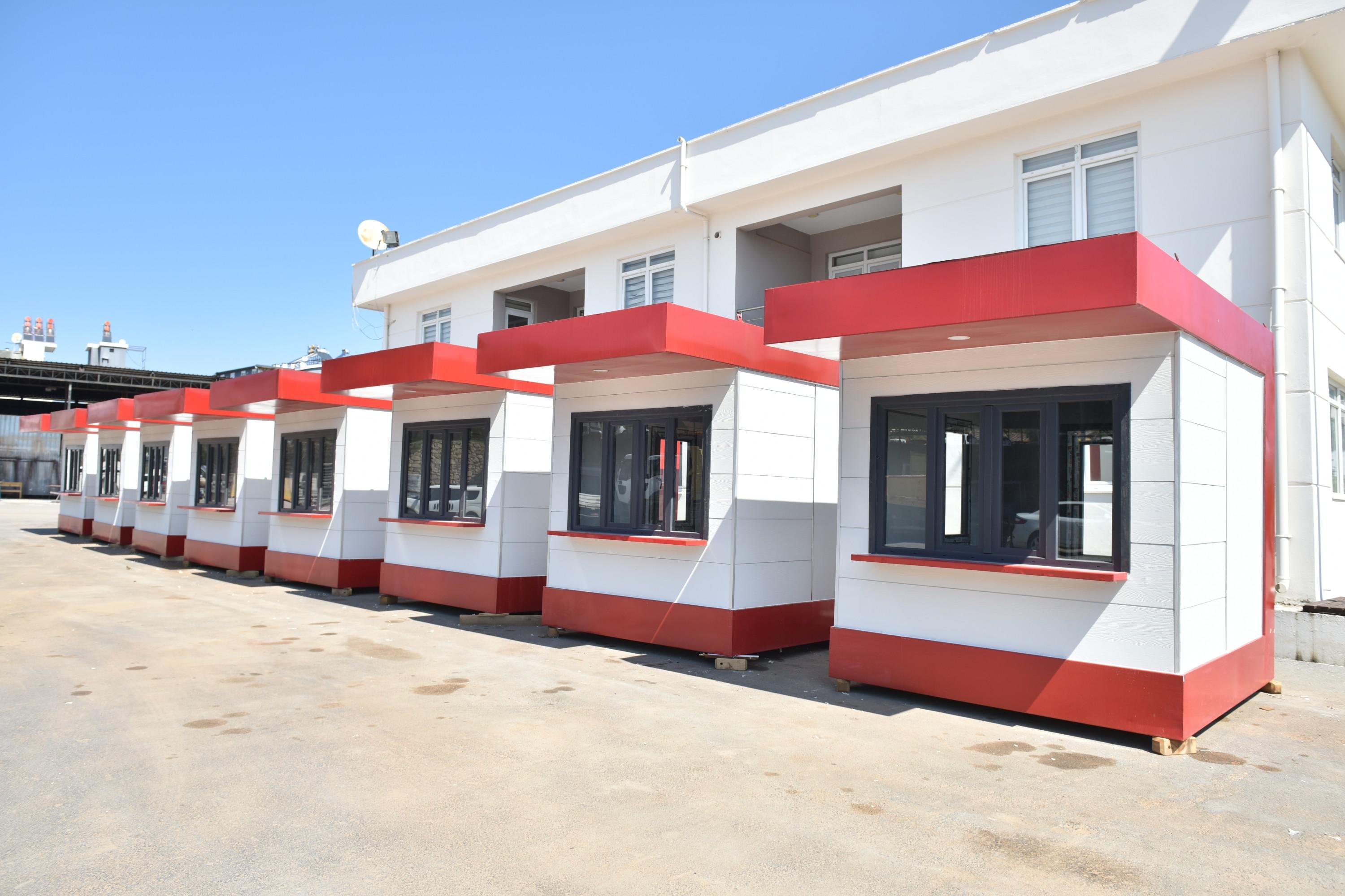 Kepeze Kirmizi Beyaz Modern Ekmek Bufeleri 4