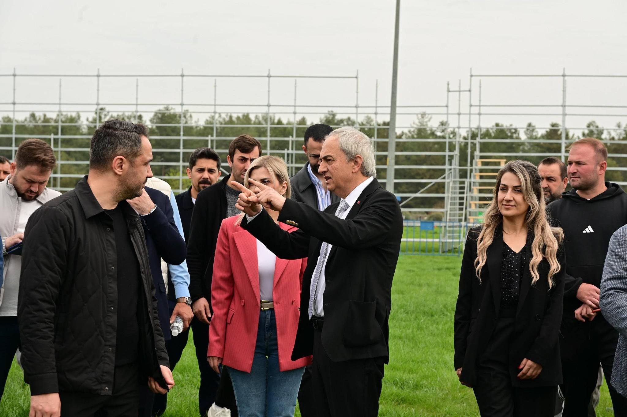 Kocagoz, Er Meydani Hazirliklarini Yerinde Inceledi 10