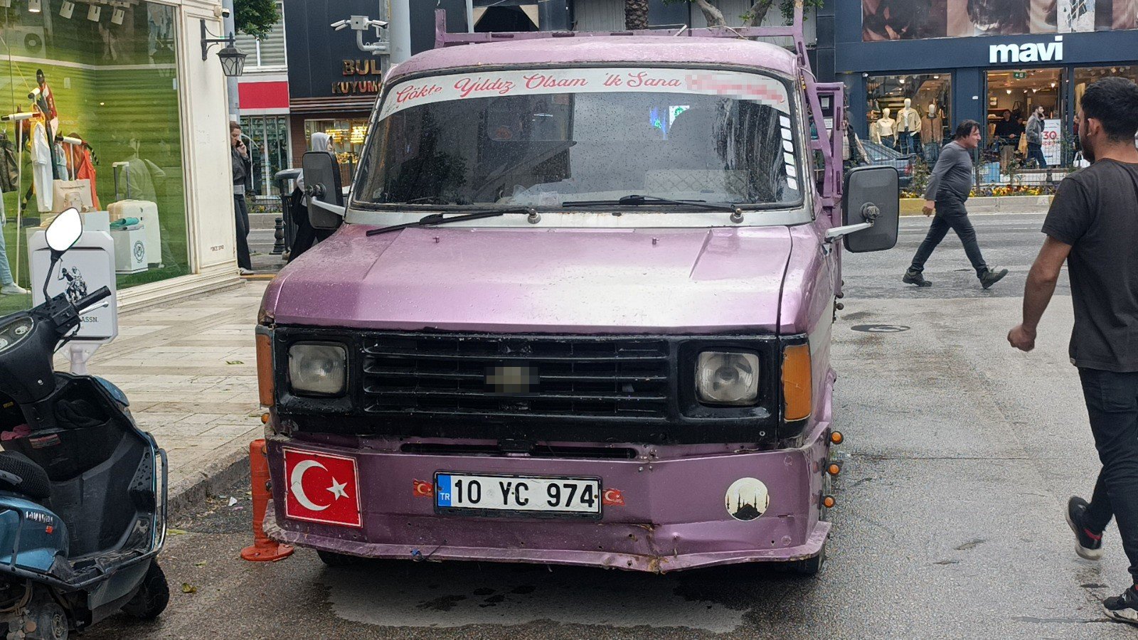 Antalya'da Park Yasağını Ihlal Etti