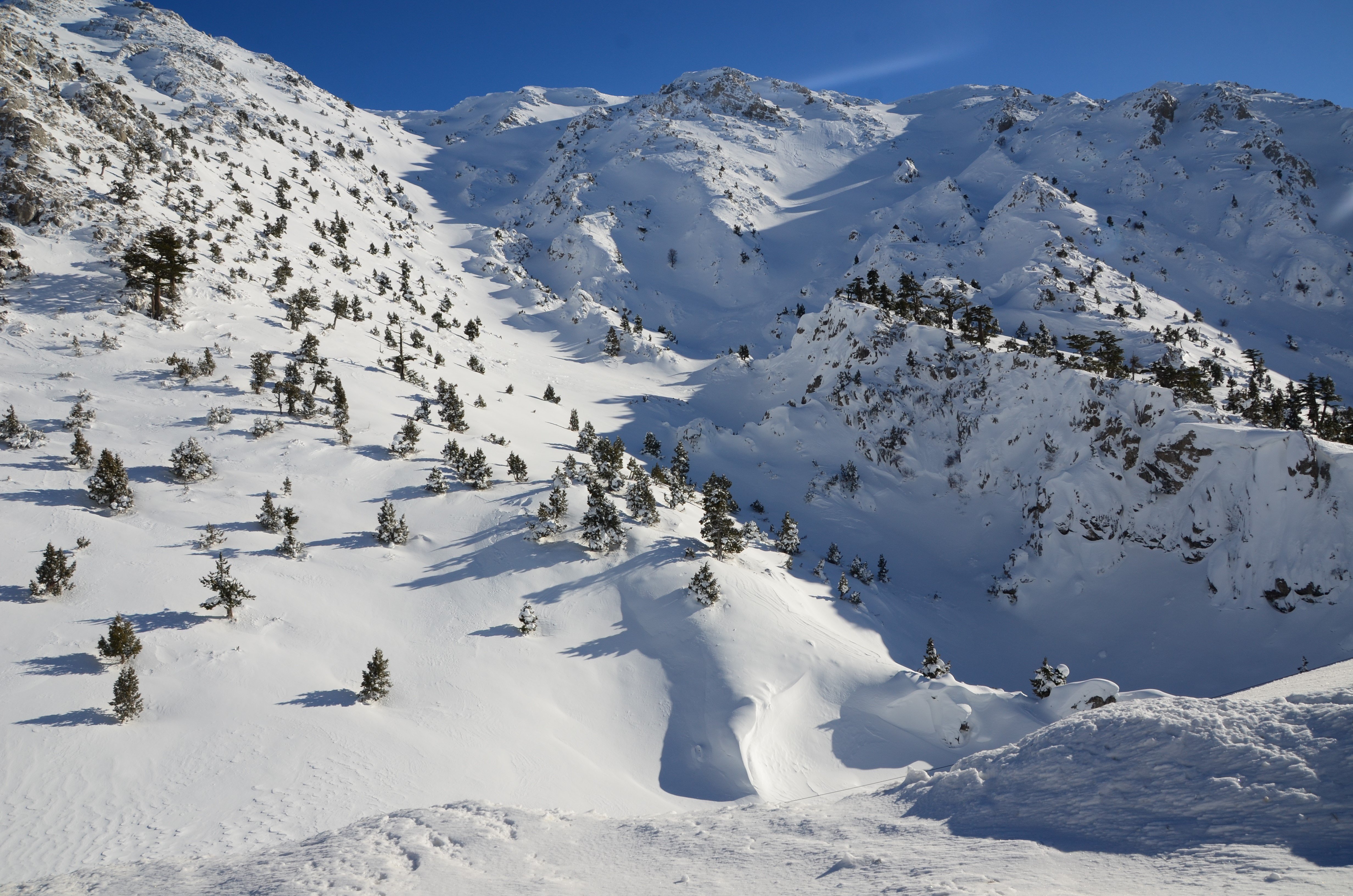 Antalya'ya Nisan Ayında Kar Yağdı3