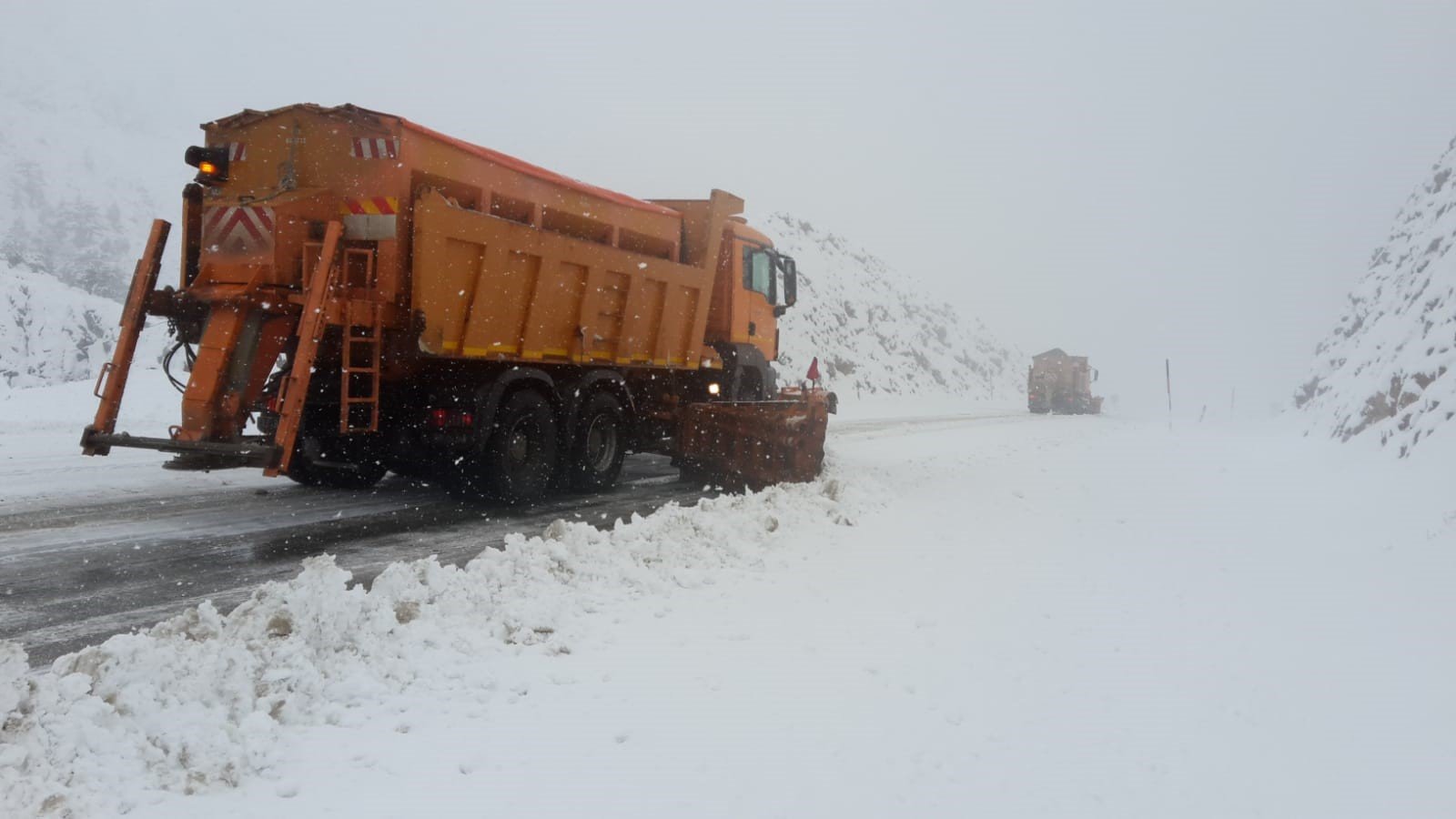 Antalya'ya Nisan Ayında Kar Yağdı6