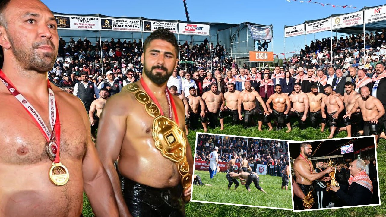 Er meydanı yeniden kuruldu: Kepez'in başpehlivanı Enes Doğan oldu