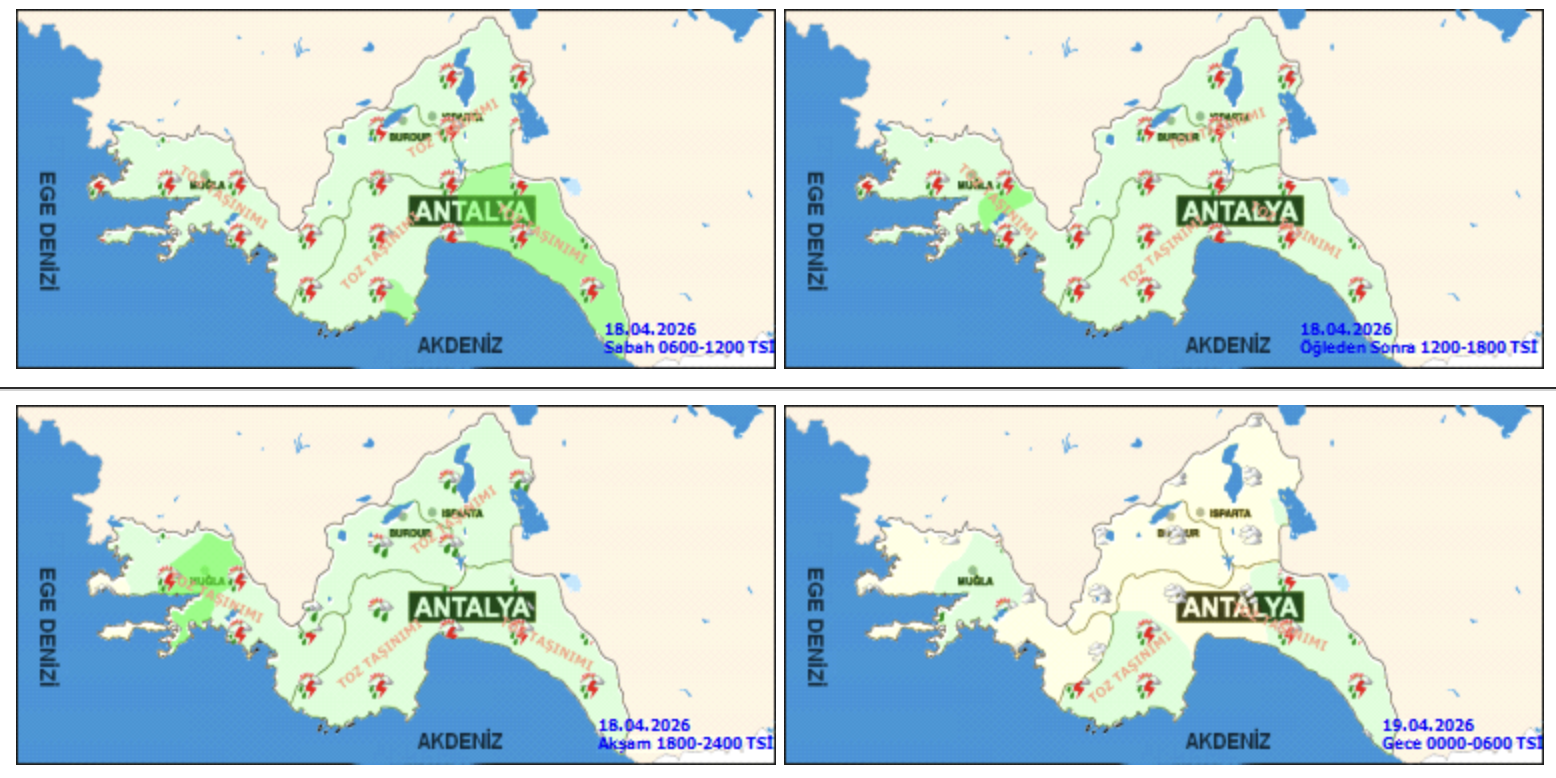 Hava Durumu 18 Nisan-2